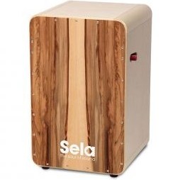 تصویر کاخن سلا مدل SE010 Sela SE 010 CaSela Pro Satin Nut Professional Snare Cajon