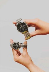 تصویر ست ساعت سه موتوره الگانس 