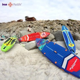 تصویر پدل‌ برد Interstellar برند Skatinger رنگ قرمز 