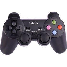 تصویر دسته بازی 6 کاره Sundi PC/PS3/PS2/Xbox 360/TV/Android کد2 Sundi PC/PS3/PS2/Xbox 360/TV/TVBoX/Android Controller Code2