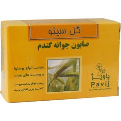 تصویر صابون جوانه گندم گل سیتو Gol Cito Wheat Germ Soap For Of Skin And Oily Skin 