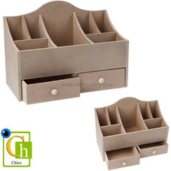 تصویر استند لوازم آرایش چوبی کد 025 