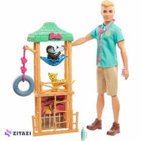 تصویر عروسک مرد باربی مدل Barbie Ken And His Professions Play Set - زمان ارسال 15 تا 20 روز کاری 