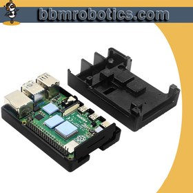 تصویر قاب آلومینیومی ALU1 مناسب رسپبری پای 4 Raspberry Pi 4 B case