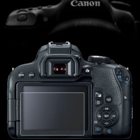 تصویر گلس محافظ صفحه نمایش دوربین کانن Canon EOS 800D 