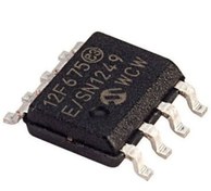 تصویر میکروکنترلر PIC 12F675 12F675 PIC Microcontroller