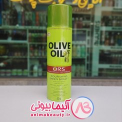 تصویر اسپری مو با روغن زیتون و درخشان‌کننده ۴۷۲ میلی‌لیتر برند olive oil Nourising Sheen Hair Spray Olive oil 472ml