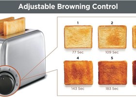 تصویر توستر نان بلک اند دکر مدل ET244 Black & Decker 2-Slice Toaster