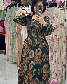 تصویر پیراهن آستین بلند ساحلی 068-4 