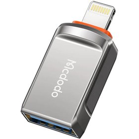 تصویر مبدل USB به لایتینینگ مک دودو مدل OT-8600 - خاکستری OTG USB-A 3.0 to Lightning Adapter OT-8600