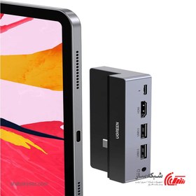 تصویر هاب مبدل 5 پورت USB Type-C یوگرین CM317 70688 Ugreen CM317 70688 5 Port USB Type-C Hub