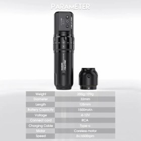 تصویر دستگاه پن شارژی Fold Pro-2Power برند Mast - دستگاه پن فولد پرو مست 2 باتری Mast brand Fold Pro-2Power rechargeable pen device