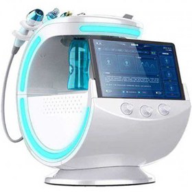 تصویر دستگاه ۷ کاره هیدروفیشیال آیس بلو اسمارت آنالیزور پوست هوشمند ا Hydra Facial 7in1 Ice blue Hydra Facial 7in1 Ice blue