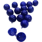 تصویر توپ قرعه کشی سرمه ای 20 عددی شانسیکو Dark Blue Bingo Ball 20 pcs.