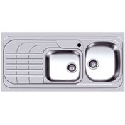 تصویر سینک ظرفشویی اخوان مدل 74 روکار دو لگن 
