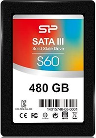 تصویر حافظه SSD اینترنال سیلیکون پاور مدل Slim S60 ظرفیت 480 گیگابایت ا Silicon Power Slim S60 Internal SSD Drive - 480GB Silicon Power Slim S60 Internal SSD Drive - 480GB