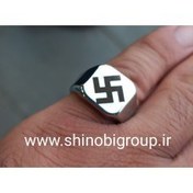 تصویر انگشتر نازی سفید 