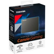 تصویر هارد اکسترنال توشیبا سری Canvio Gaming با ظرفیت 1 ترابایت Canvio Gaming 1TB Portable External Hard Drive