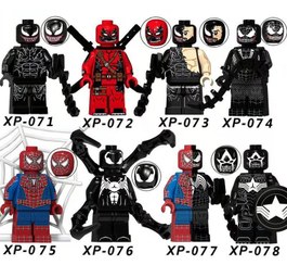 تصویر مینی فیگور لگو ۸ تایی مارول ونوم مدل KT1010 