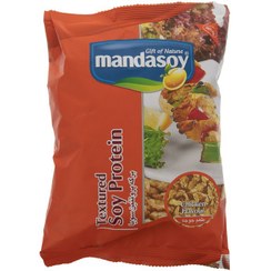 تصویر برگه سویا جوجه مانداسوی MandaSoy chicken soya flakes