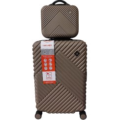 تصویر چمدان ام آر مدل PK همراه با کیف دستی 