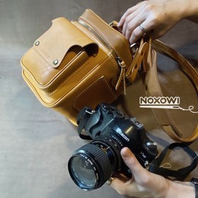 تصویر کیف دوشی دوربین چرم کد ۰۲۷۰ 