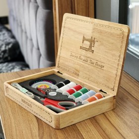 تصویر جعبه نخ و سوزن 