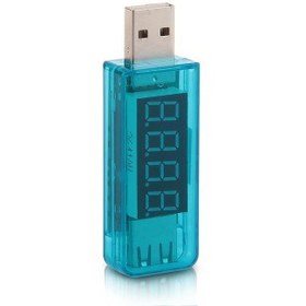 تصویر ولت متر - آمپر متر USB - خروجی تک 