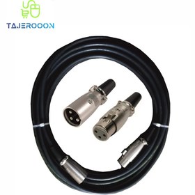 تصویر کابل میکروفون کنون به کنون کاسی ۵متری canon-to-canon-microphone-cable-casi-5-meters