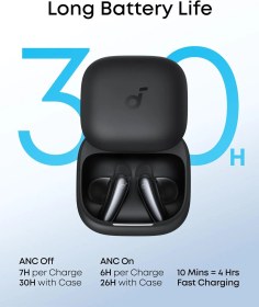 تصویر هدفون بی سیم انکر مدل D1200 با قابلیت حذف نویز و ضد آب IP55 