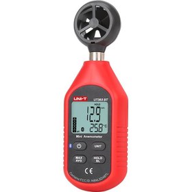 تصویر بادسنج دیجیتال یونیتی مدل UT363BT UNI T UT363BT Wind Speed Meter Digital