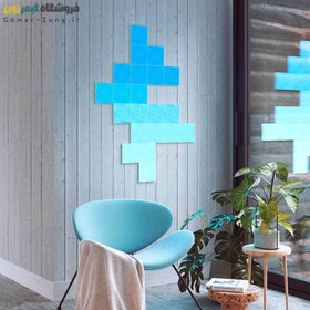 تصویر پنل روشنایی مربعی هوشمند 17 تکه / 21 تکه / 25 تکه نانولیف Nanoleaf Canvas Starter Kit (17 / 21 / 25 Panels) 