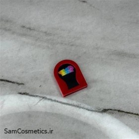 تصویر گچ مو ایمان رنگ قرمز 