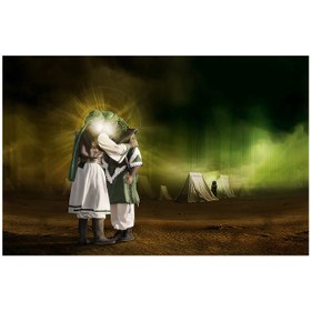 تصویر پرچم چاپی مدل محرم کد ۱۰۸.۱۰۰۱۵۵ 