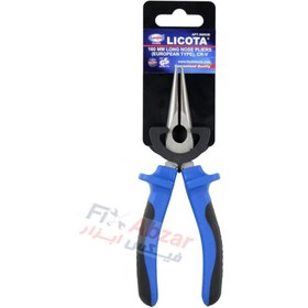 تصویر انبر دم باریک لیکوتا مدل APT-36002B LICOTA LONG NOSE PLIERS 160MM APT-36002B