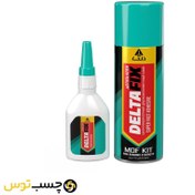 تصویر چسب 123 دلتا فیکس حجم 500 میلی لیتر 