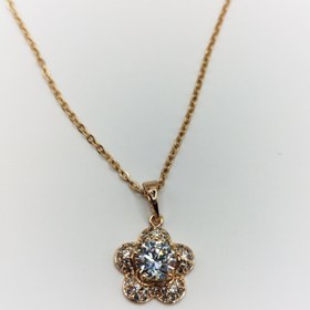 تصویر گردنبند طرح گل ژوپینگ 