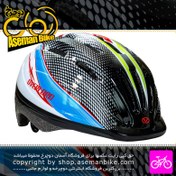 تصویر کلاه دوچرخه سواری بچه گانه راکی مدل HB6-2 سایز 52 الی 55 سانتیمتر رنگ مشکی طرح دار Rocky Bicycle Helmet HB6-2 Size 52-55cm Black With Design 