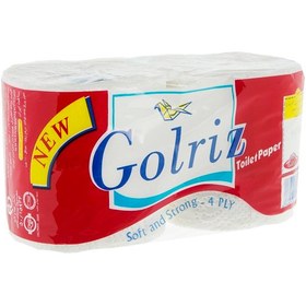 تصویر دستمال دلسی دوقلو 4لایه گلریز 