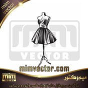 تصویر وکتور مانکن 3 