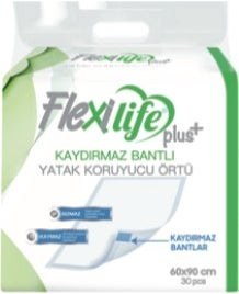 تصویر محافظ تشک فلکسی لایف 60 در 90 سانتیمتر، بسته 30 عددی در 6 بسته برند flexi life Flexilife 60 x 90 Mattress Protector 30 pcs x 6