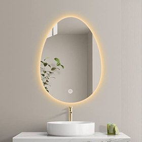 تصویر آینه بکلایت تخم مرغی کد DR105 