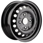 تصویر رینگ چرخ پراید سایپا یدک مشکی 