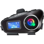 تصویر هدست کلاه ایمنی Q58 MAX با اینترکام و رادیو FM 