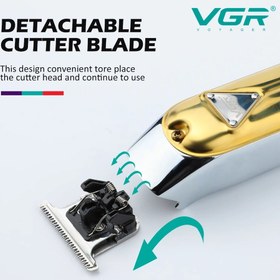 تصویر ماشین اصلاح مو سر و صورت مدل V-967 وی جی آر VGR V-967 Proffesional Hair Trimmer