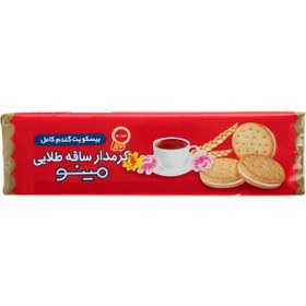 تصویر بیسکوئیت کرمدار ساقه طلایی مینو - 192 گرم ا Saghe Talaie Mino Cream Biscuit 192 gr Saghe Talaie Mino Cream Biscuit 192 gr