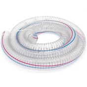 تصویر شیلنگ آبنما فنردار 2 اینچ - کلاف Transparent PVC Spring hose