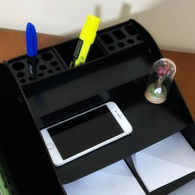 تصویر کازیه چوبی ۷ طبقه کد D-72 