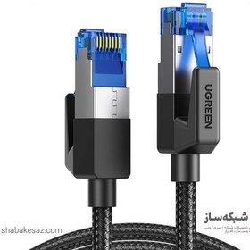 تصویر کابل پچ کورد 3 متری یوگرین NW153 UGREEN NW153 80432 3m F/FTP Cat 8 Patch Cord Cable