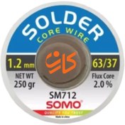 تصویر سیم لحیم سومو 1.2 میلیمتر 250 گرم مدل SOMO SM712 